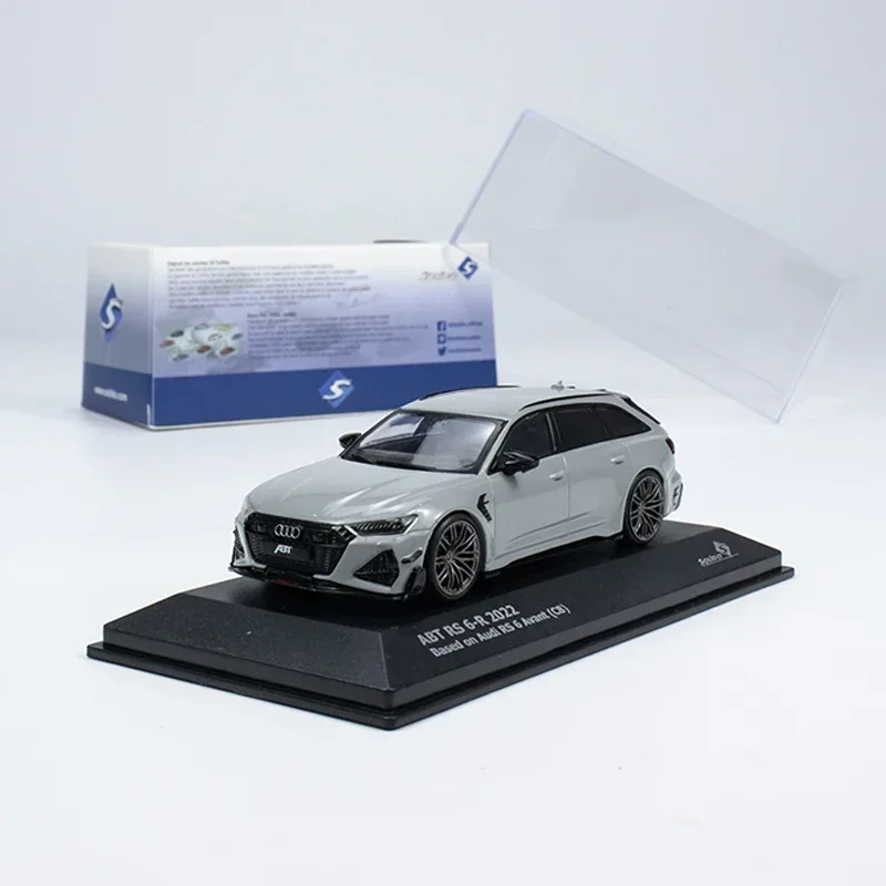 SOLIDO 1:43 Model Car RS6-R Alloy Die-Cast Vehicle Collection -Nardo Grey Collection