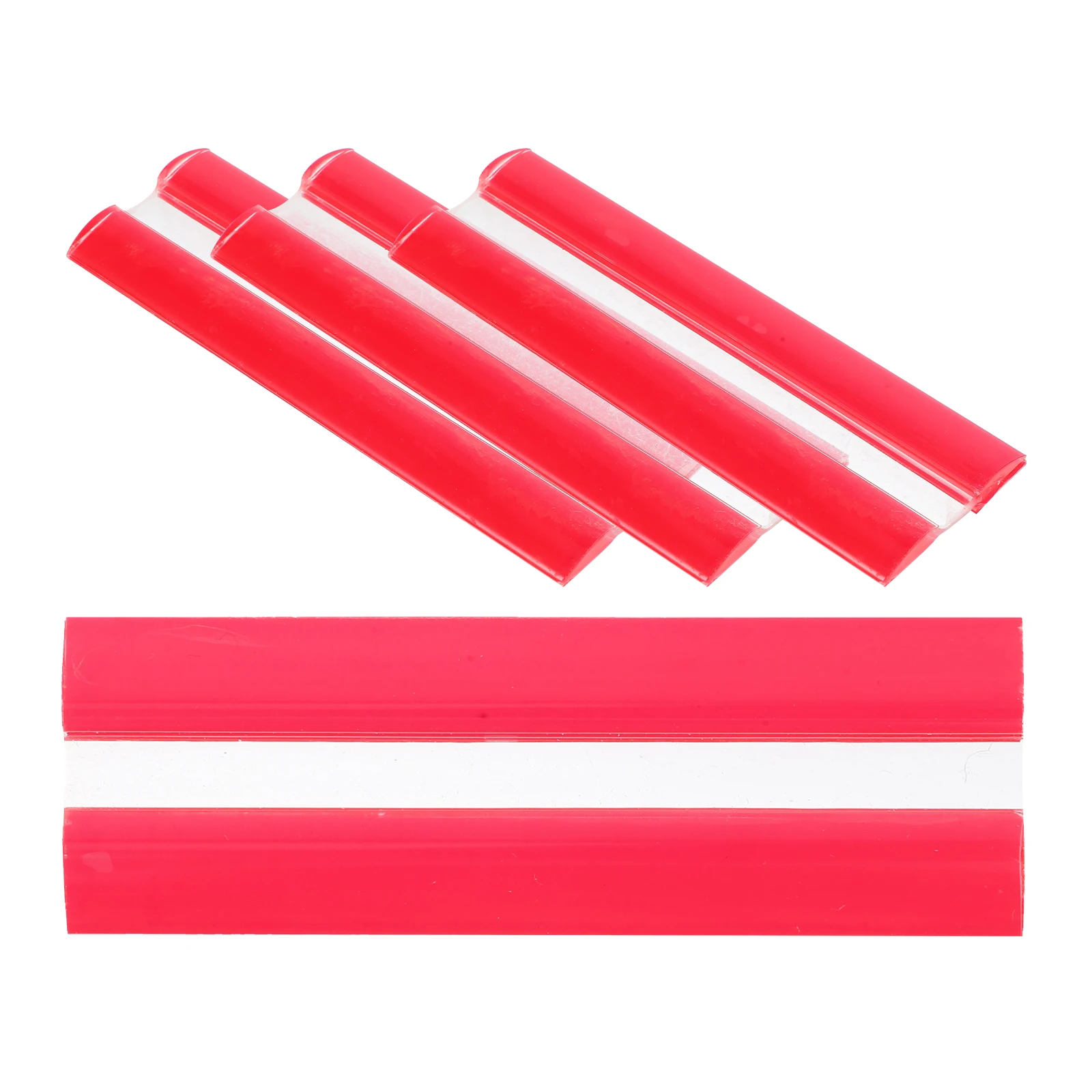 

4Pcs Self-Adhesive Clear Acrylic Hinges 65x35mm Transparent Shaft Design Smooth Folding Adjustable Angle for Cabinets Drawers