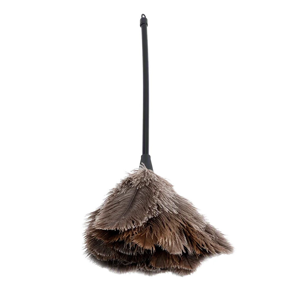 Duster Mini Duster Ostrich  Duster Mini Handmade Washable Reusable Ostrich  Duster for Books Keyboard Office Home Cleaning tools