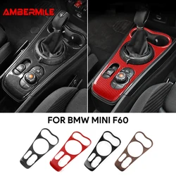 ABS for Mini Cooper F60 Countryman Car Gear Shift Box Panel Center Console Cover Frame Styling Interior Decoration Accessories