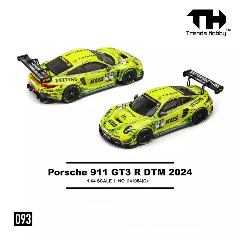 

Тенденции Hobby 1:64 911 GT3 R DTM 2024, модель автомобиля из сплава