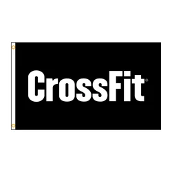 3Jflag  90x150cm CROSSFIT Fitness gym Muscle building Interior decoration banner tapestry