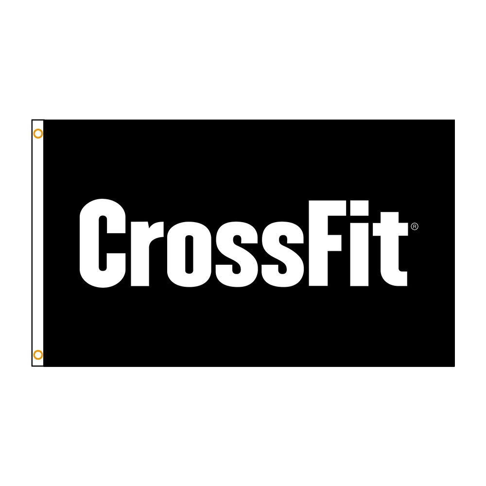 3Jflag  90x150cm CROSSFIT Fitness gym Muscle building Interior decoration banner tapestry