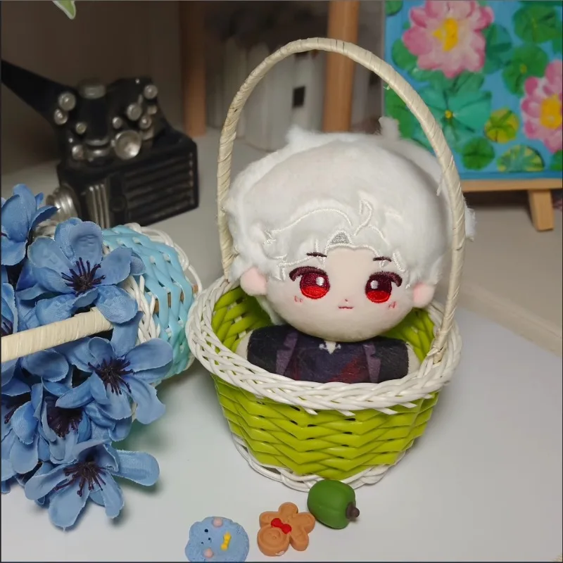 10cm jogo amor e espaço profundo sylus kawaii cosplay mini estrela do mar algodão boneca anime pingentes plushies chaveiro brinquedo figuras presente