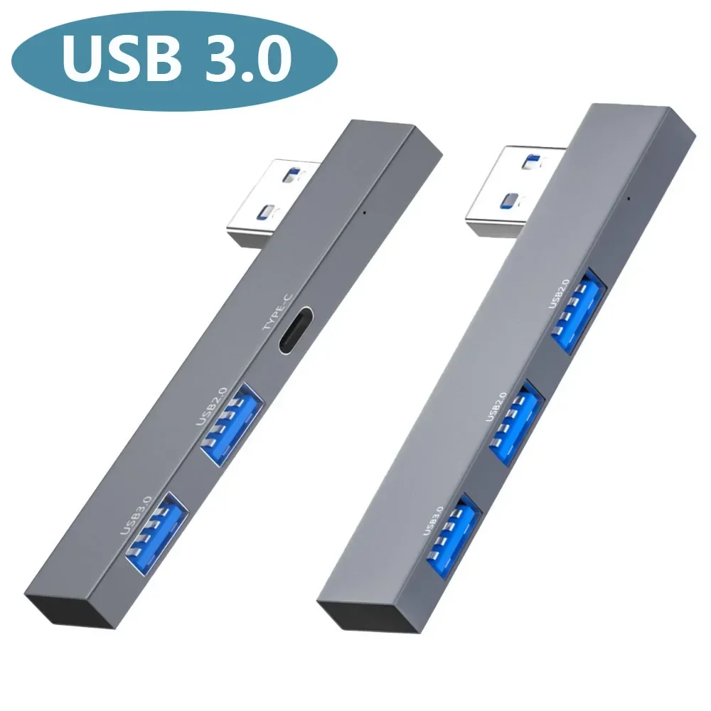 

4 in 1 USB-C USB HUB Splitter High Speed Docking Station USB 3.0 USB-C HUB PD Charging OTG Adapter for Laptop PC Accessories