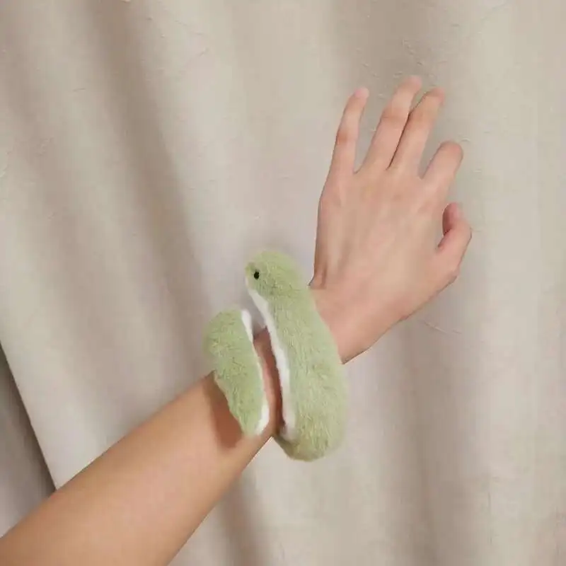 

2025 New Year's Little Snake Plush Toy Doll Playful Children's Girl Cute Ornament Doll Mascot Doll Cute Snake Gift