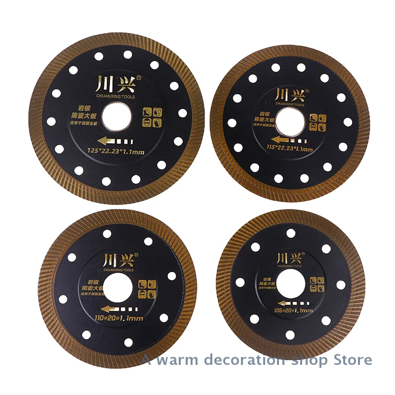 

Diamond Cutting Blade for Tile Marble Stone,Ultra-Thin Grinding Disc with 4 Sizes,Angle Grinder Circular Saw Accessories