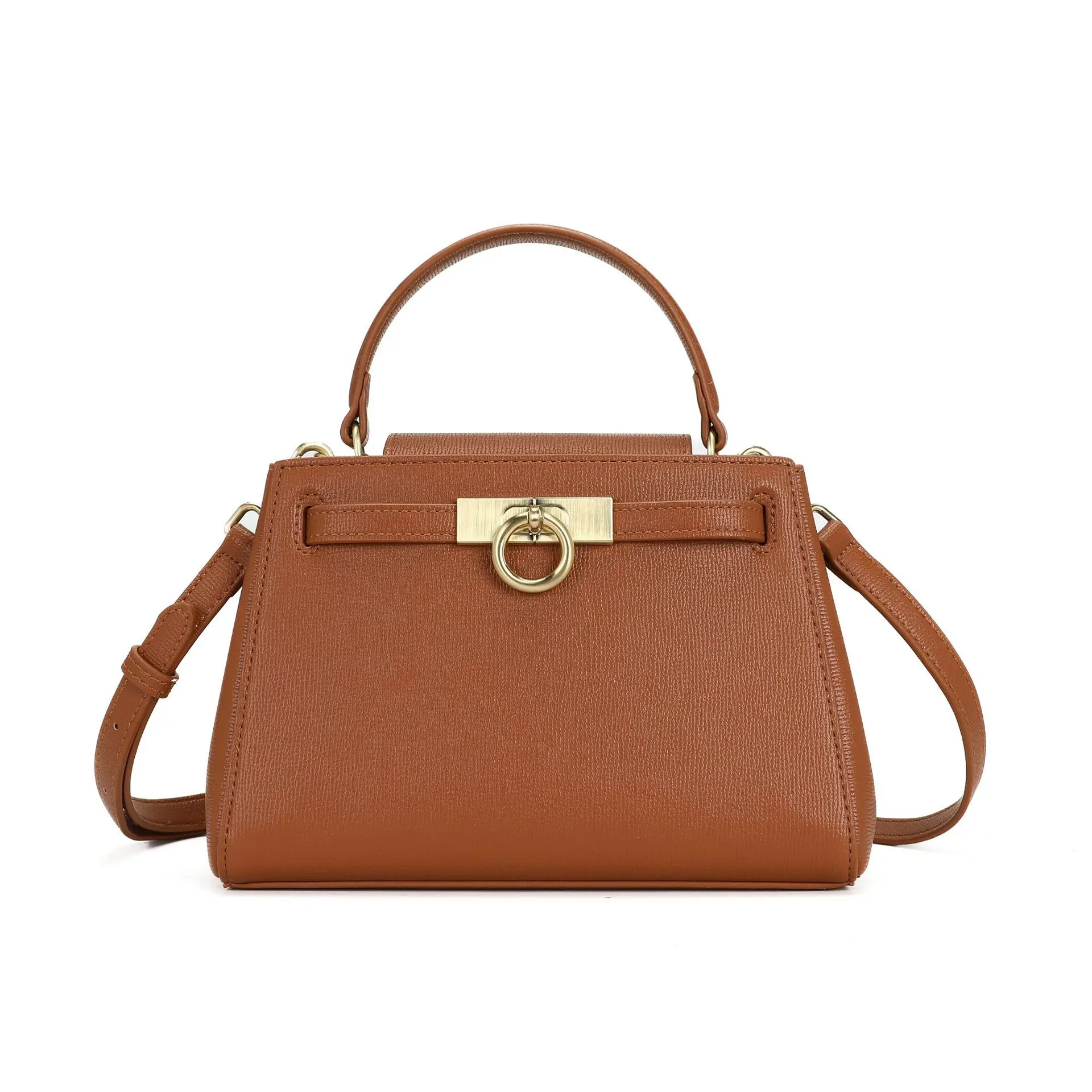 حقيبة ساعي كاجوال جديدة ومزخرفة وعصرية وكلاسيكية مع حزام كتف متقاطع وحقيبة كيلي