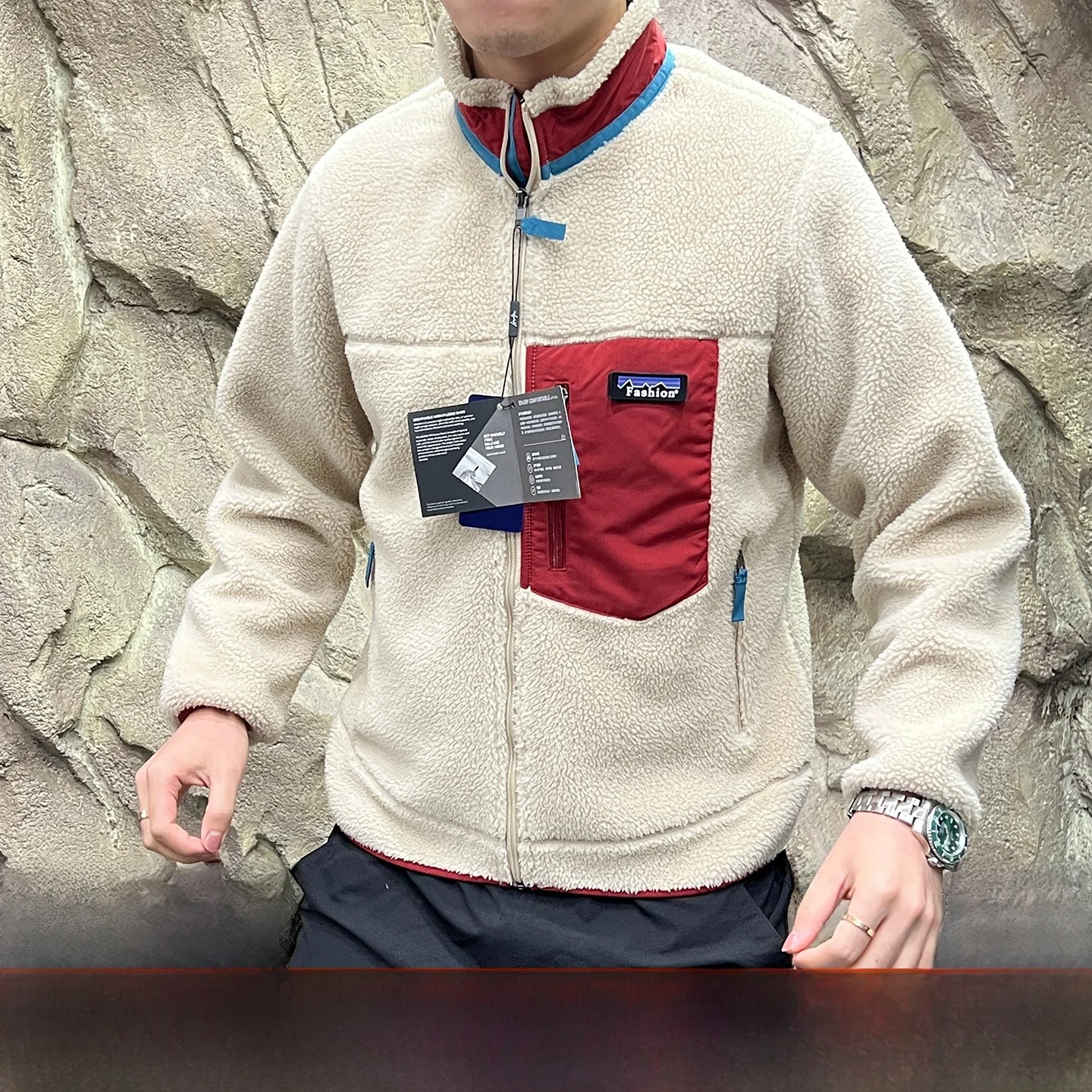 

Термальный 3D воротник-стойка, уличный джет для мужчин и женщин, подходит для Fce Lined, длинная застежка-молния без шапки