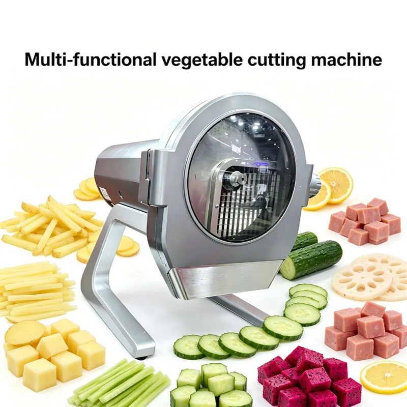 Fruit Vegetable Special Electric Vegetable Cutter Machine Multifunctional Automatic Replaceable Cutterhead Desktop Commercial St