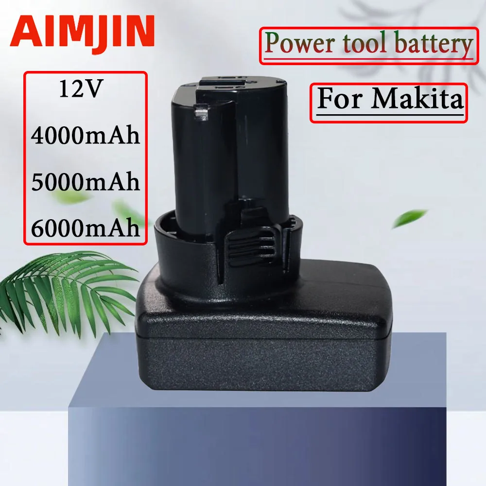 6000mAh for Makita BL1013 Replacement Battery 12V BL1014 BL1015 LiIon Replace Accumulators Power Tools Battery