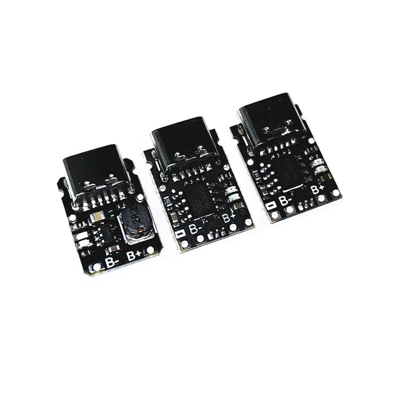 5V charging and discharging integrated module 3.7V 4.2V18650 lithium battery charging boost power board protection Type-c