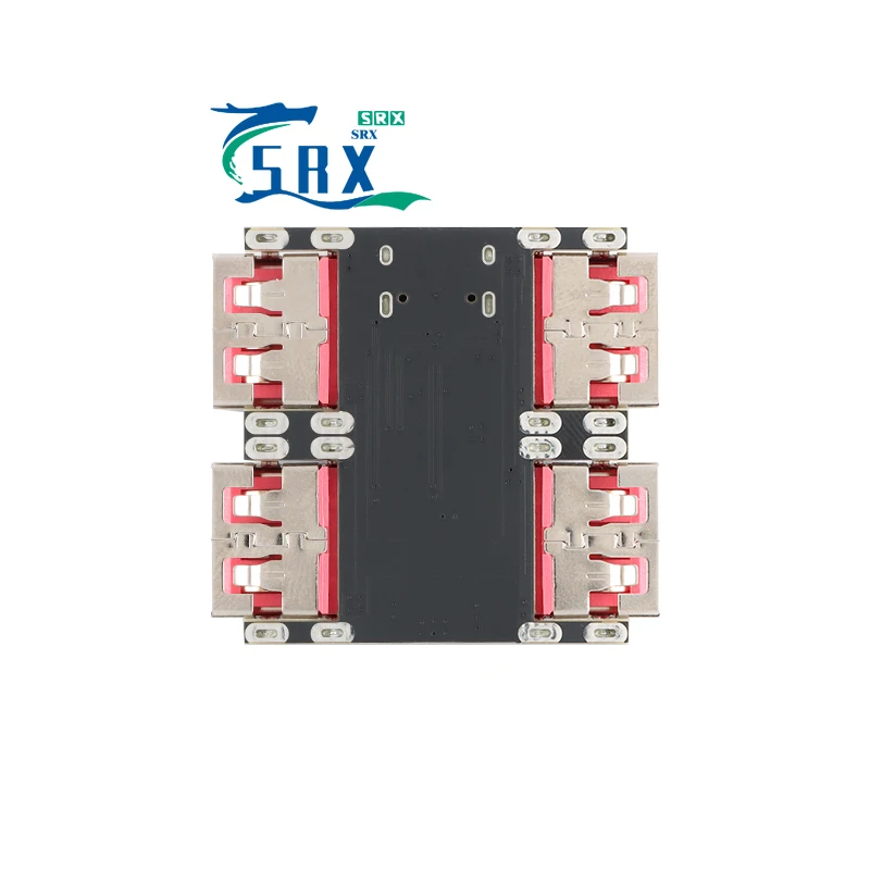 Immagine 4: XL334P4 Espansore tipo C USB-HUB Docking station a 4 vie Modulo HUB splitter USB 2.0
