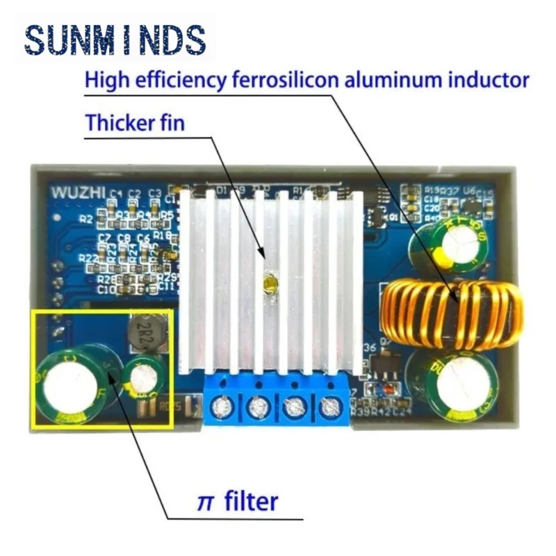 1 قطعة ZK-4KX تيار مستمر تيار مستمر باك دفعة محول CC CV 0.5-30 فولت 4A 5 فولت 6 فولت 12 فولت 24 فولت وحدة الطاقة قابل للتعديل ينظم مختبر إمدادات الطاقة