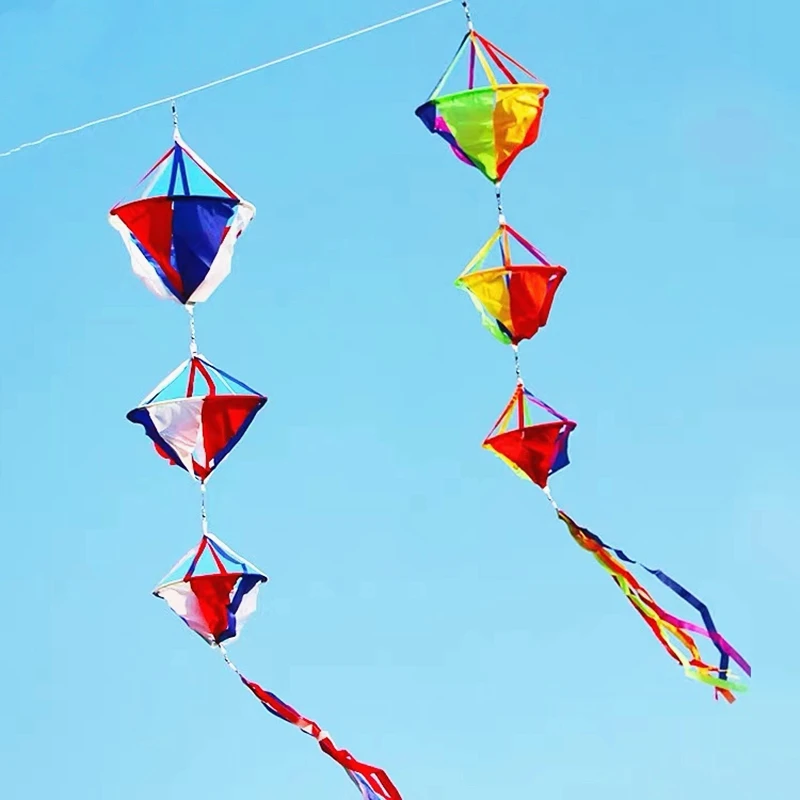 Pipas 3D, mangas de vento, caudas de pipa, para voo ao ar livre, jogo esportivo para adultos, acessórios para pipas, pipas infláveis, pingentes, pipas arco-íris de praia