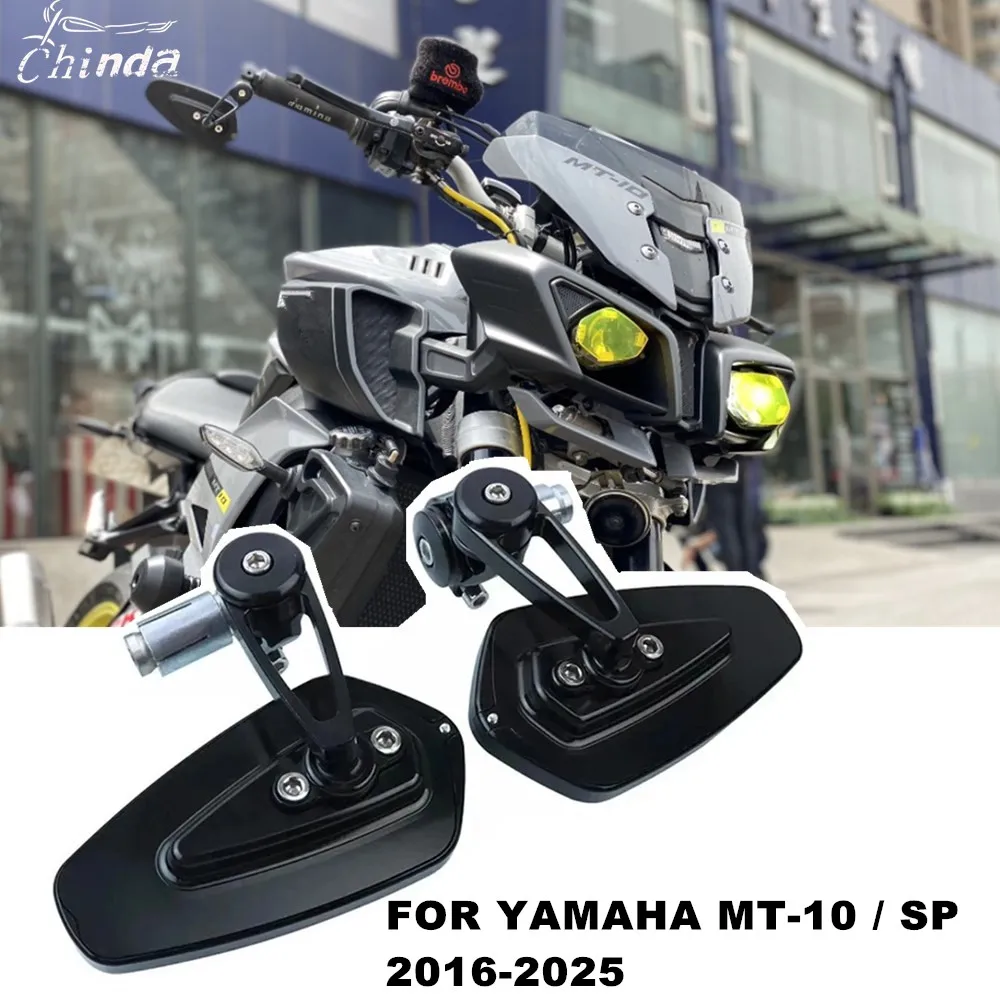 

FOR YAMAHA MT-10 / SP MT 10 SP MT10 SP 2016-2025 Motorcycle Mirror CNC Aluminium Handlebar Mirror