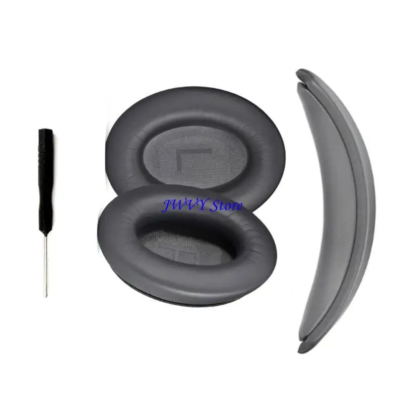 573A Мягкие амбушюры Удобные чашки для наушников QC35 QC35II Подушечки для наушников Headbeam