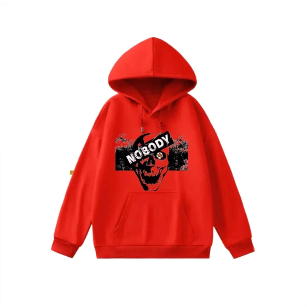 لعبة جديدة ريوجي ساكاموتو معطف تأثيري للجنسين الكبار الأحمر هوديي معطف البلوز بلوزات سترة هالوين كاجوال