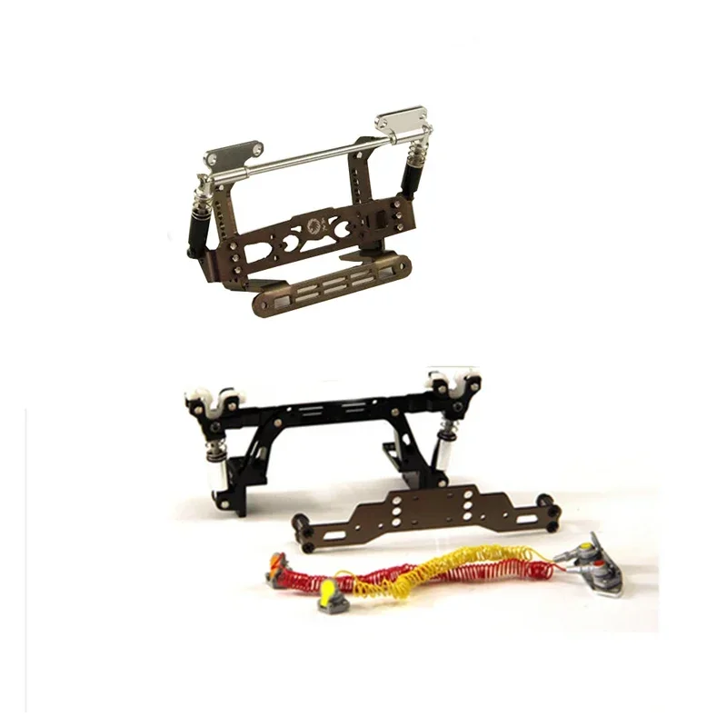 Metal Cab Simulatie Dynamisch Ophangingssysteem voor 1/14 Tamiya RC Truck Trailer Kipper Scania R620 R470 R730 Auto Upgrade Onderdelen