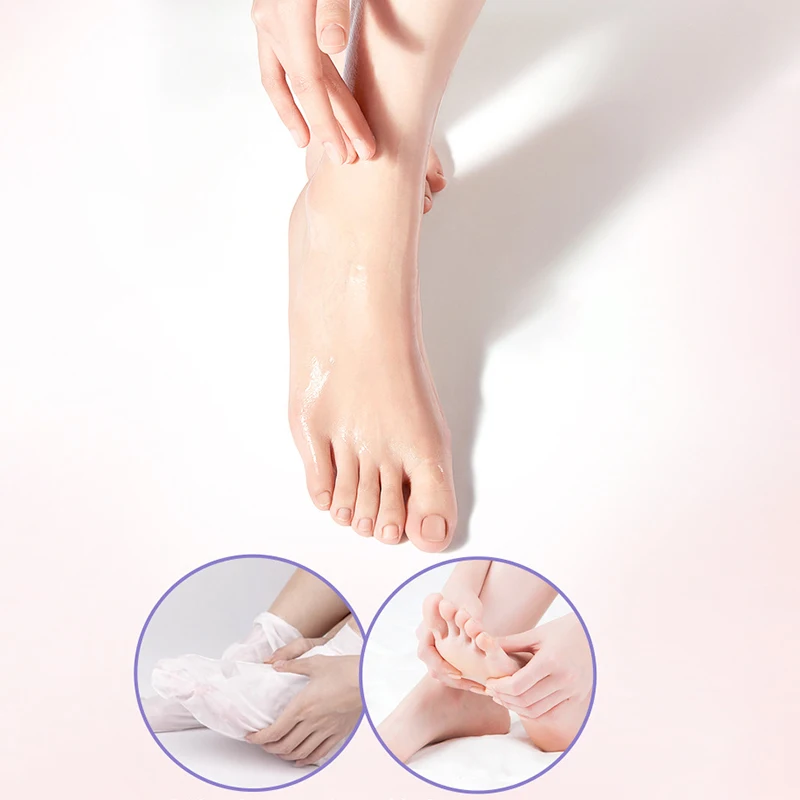 Foot Mask Anti Cracked Foot Peeling Dead Skin Callus Removal Exfoliating Moisturizing Whitening Spa Pedicure Socks Leg Feet Care