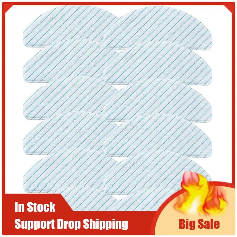 

Top Deals 12Pcs Disposable Mopping Pads For Ecovacs T8/T8+/T8 AIVI/ N8/N8 Pro/N8 Pro+/T9/T9+ Vacuum Cleaner Accessories