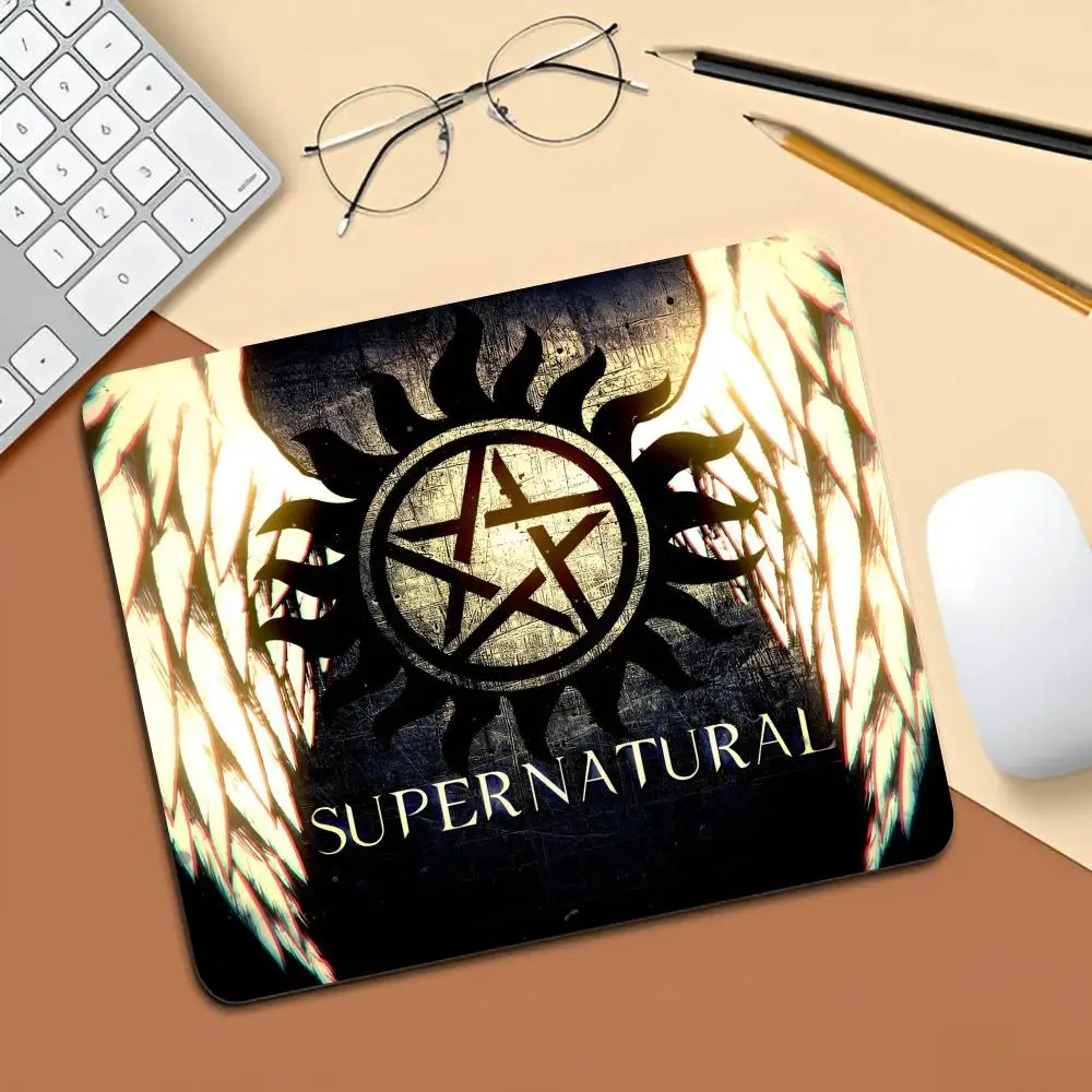 TV Supernaturals Mouse Pad Gaming Laptops Keyboard Mat Deskmat Pc Accessories Desk Protector Mousepad Gamer Mats Anime Mause Pad