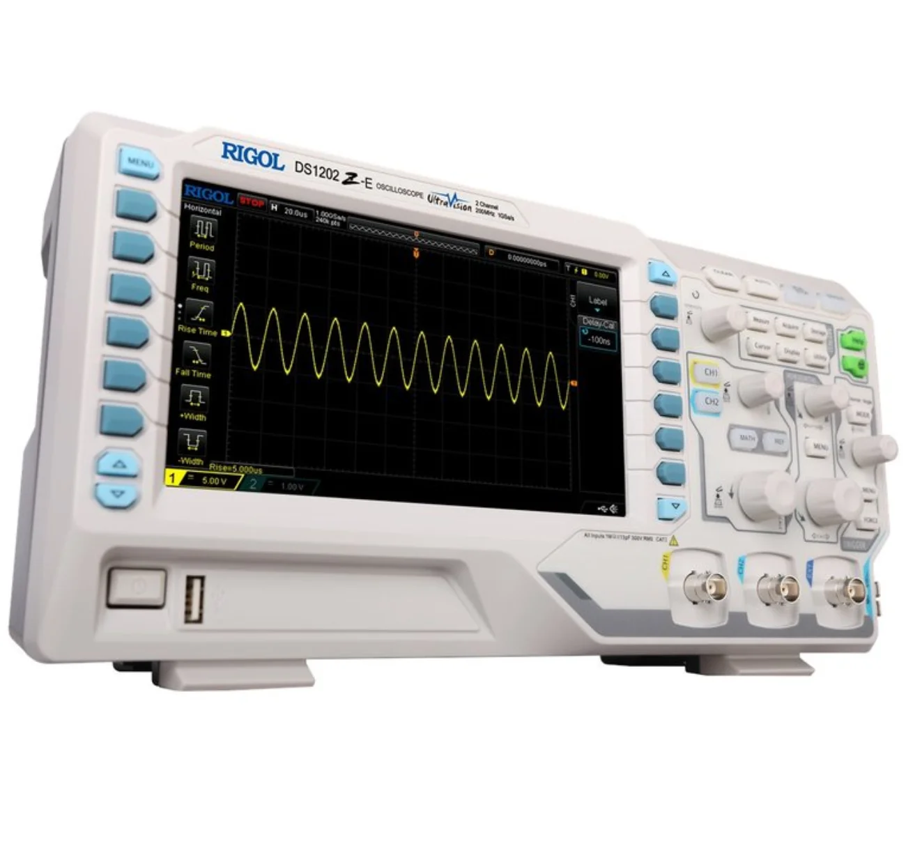 RIGOL DS1202Z-E Enhanced High-Bandwidth Dual-Channel Digital Oscilloscope for Fast and Reliable Signal Analysis