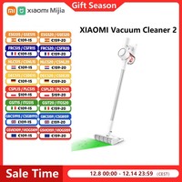 XIAOMI MIJIA Wireless Vacuum Cleaners 2 Dust Display Edition 24kPa Suction 150AW Strong Cyclone Suction Cordless Handheld Vacuum