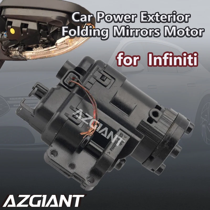 

AZGIANT For Infiniti QX56 Z62 MK3 2011-2017/QX80 Z62 2015-2023 Car Auxiliary rearview folding mirror R L motor genuine parts