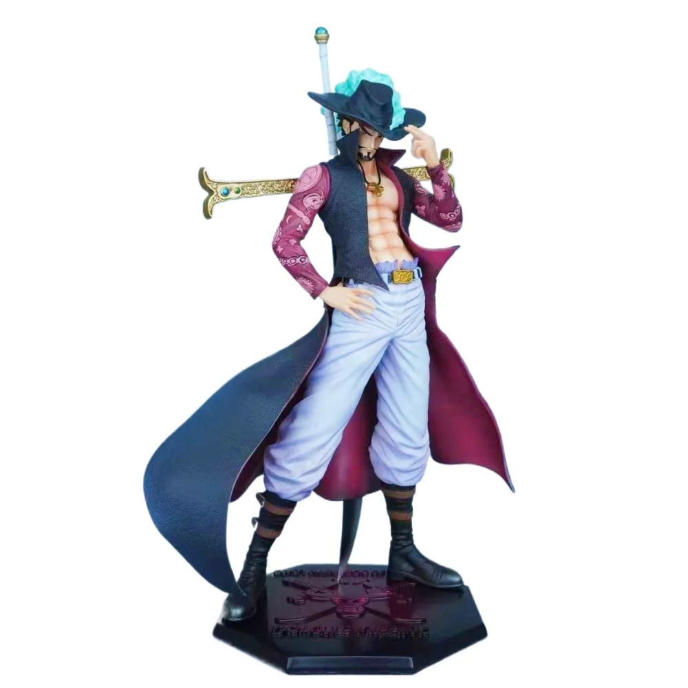 30 cm/11,81 in Anime One Piece Figur Dracule Mihawk Action-figuren Pvc Statue Desktop Ornamen Sammlung Modell Spielzeug geschenke