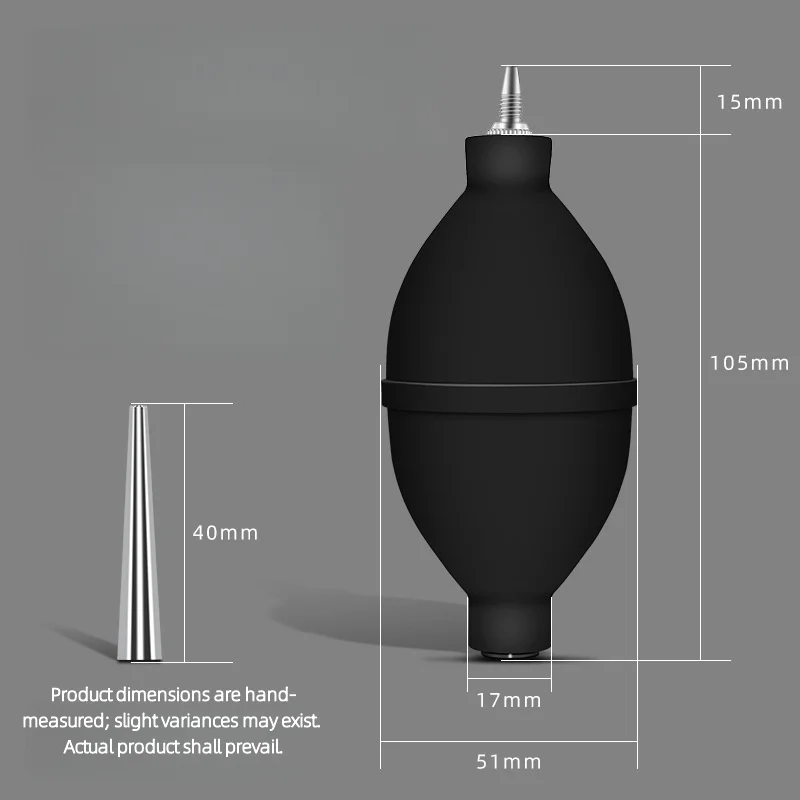 Air Blower Dust Cleaning Pen, Portable Powerful Air Blower Ball for Phone Repair, Keyboard Camera Lens Cleaning Tool with Nozzle image 6