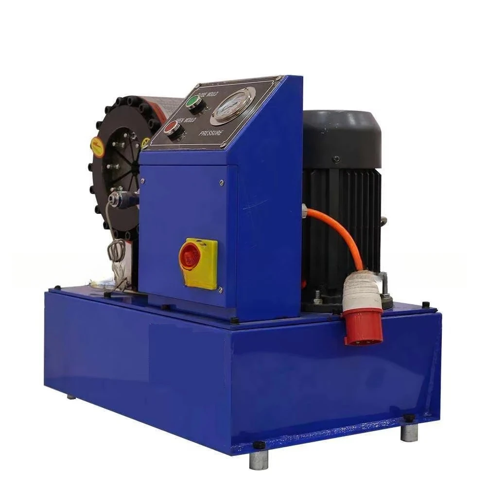 customized Hydraulic Hose Crimping Machine 1.5 Inch with 8 Sets of Dies for Professional Use in the Field of Hydraulics