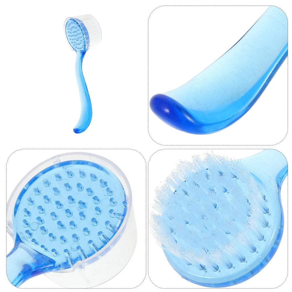 3 uds cepillo Facial Manual cuerno de cabra cerdas suaves limpieza profunda depurador Facial exfoliante herramienta de cuidado Facial para mujeres