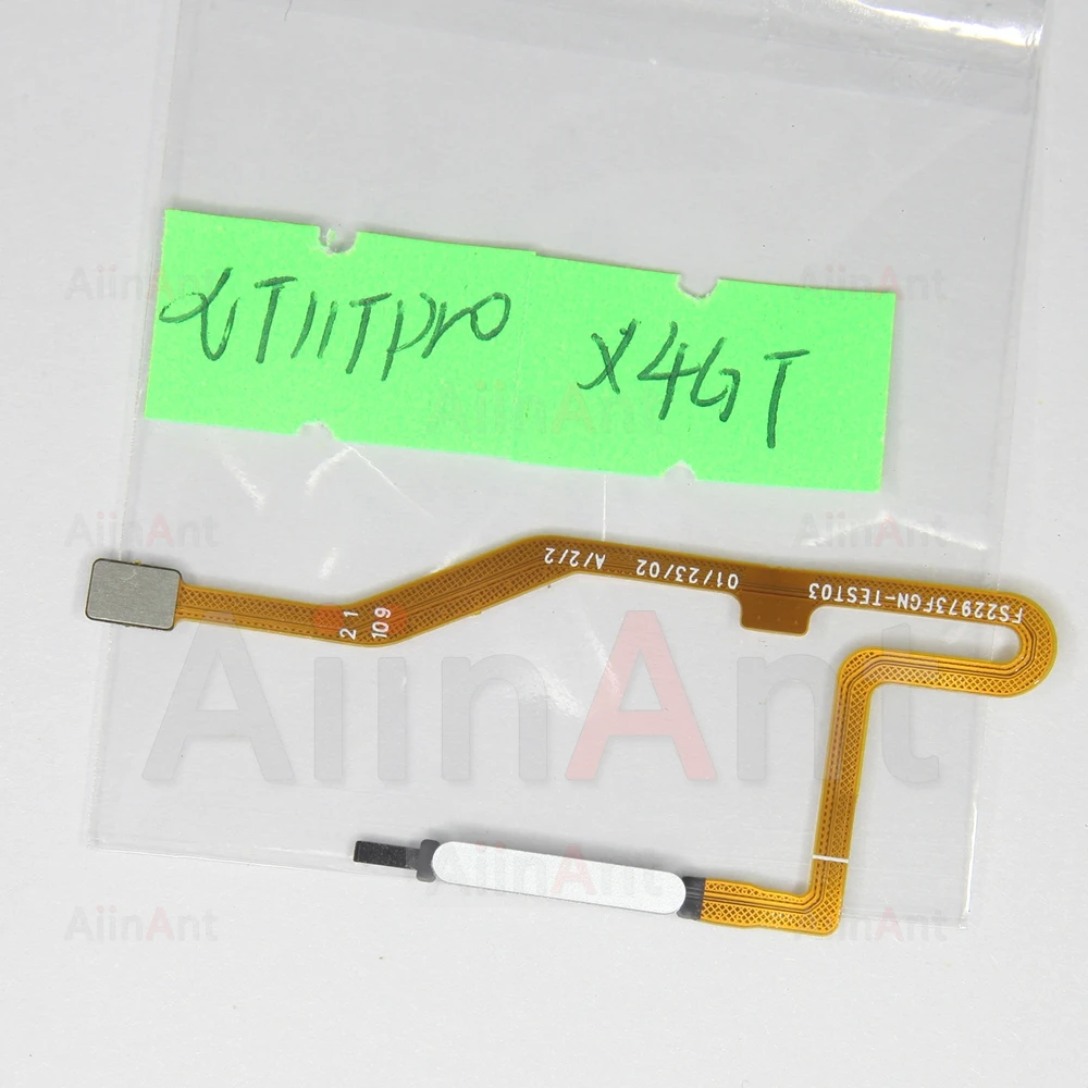 Side Power Button Touch ID Finger Scanner Fingerprint Sensor Flex Cable For Xiaomi Redmi Note 11 11s 12s 11E 11T Pro 4G 5G