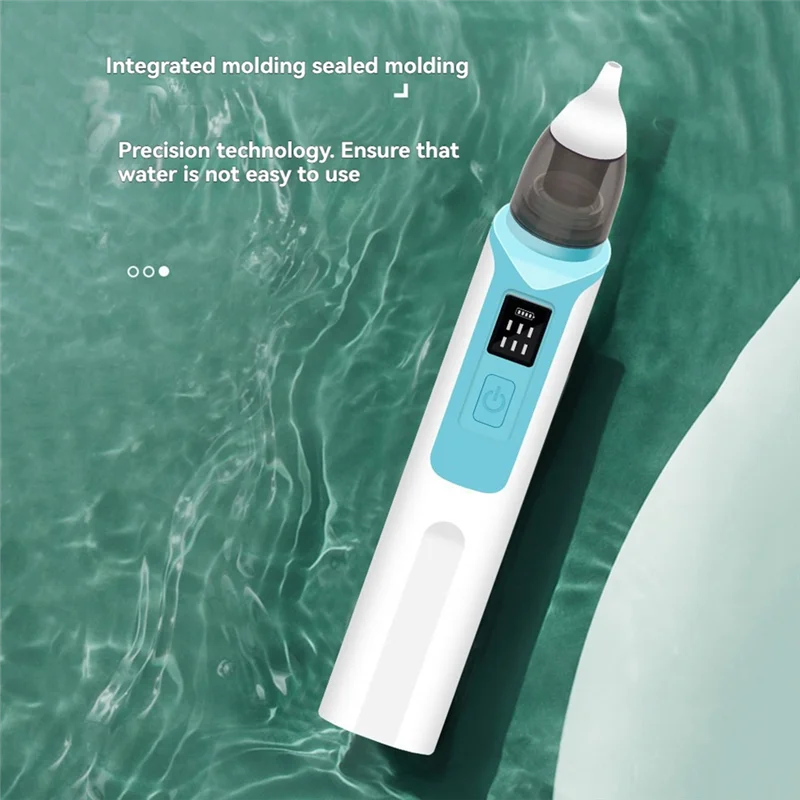 AT63-бесшумный назальный аспиратор для младенцев и маленьких детей, электрическое аспирационное устройство для эффективного облегчения заложенности носа, B