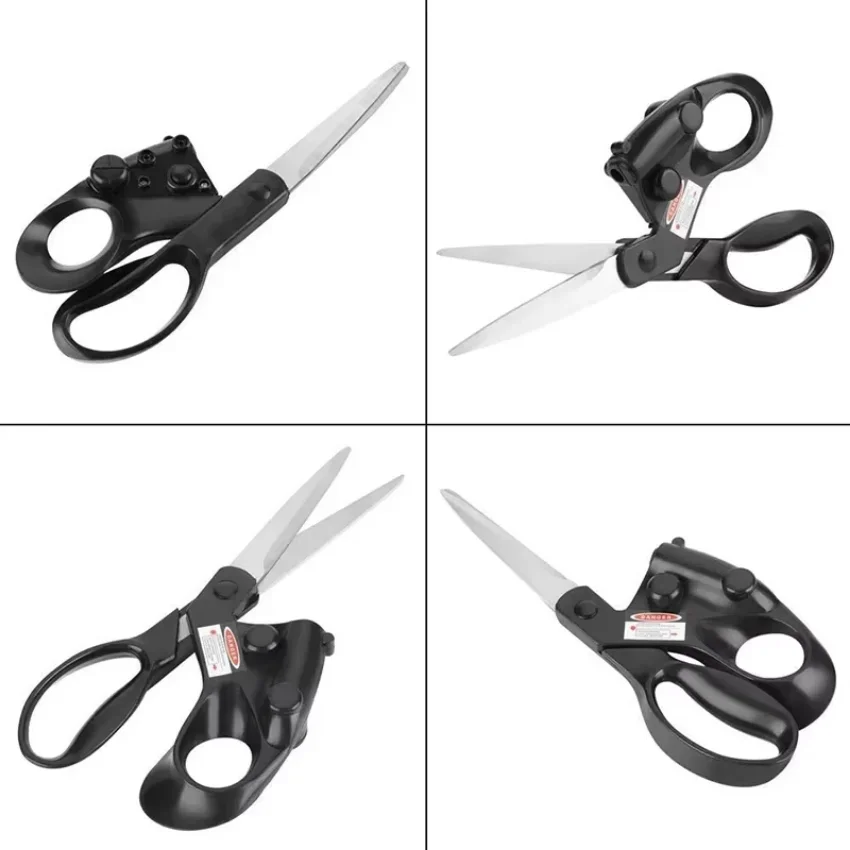 Professional Laser Guided Scissors DIY Positioning Fabric Sewing Cut for Home Crafts Wrapping Gifts Straight Fast Scissor Shear