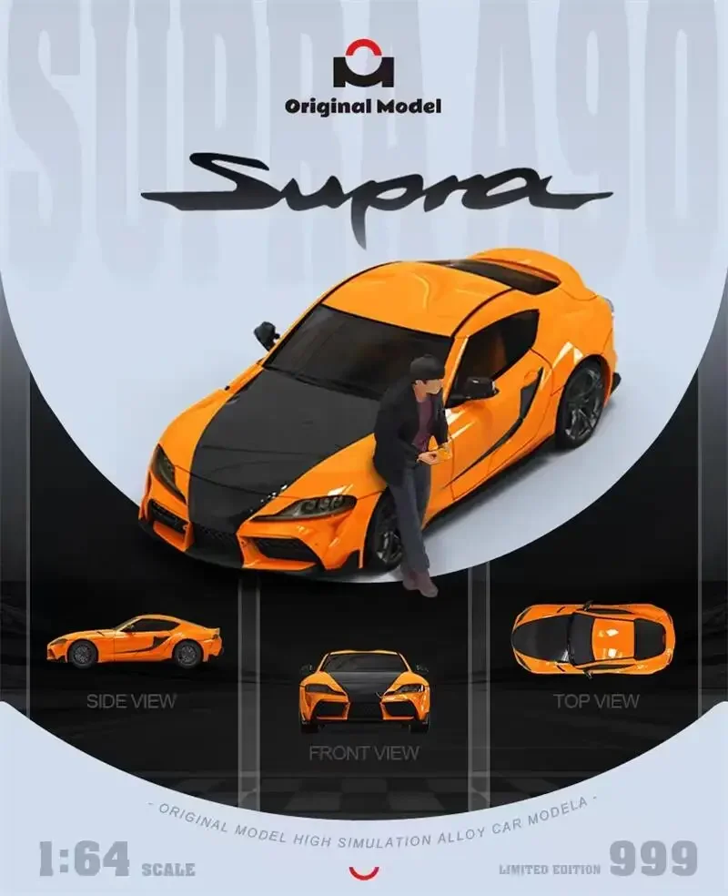 

Original Model 1:64 GR Supra A90 FNF Diecast Model Car