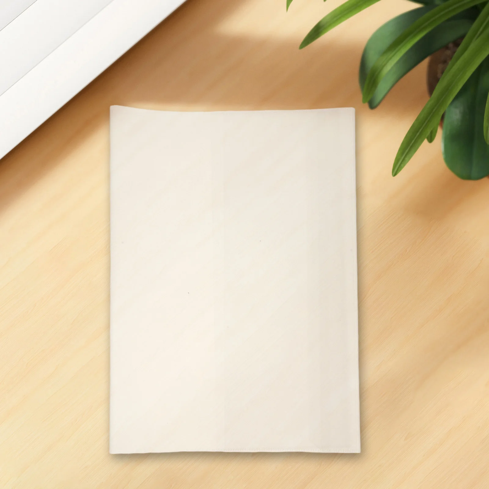 20pcs Transparent Film Protective For Hardcover Notepad Scrapbook Reusable Anti-Scratch Students Book Cover Pouch