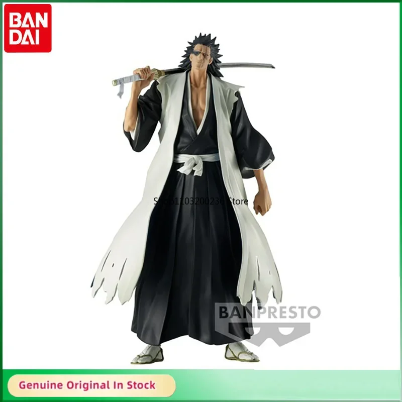 

BANDAI Original BLEACH Solid and Souls Zaraki Kenpachi Action Figure Desktop Ornaments Cartoon Figures Model Gift