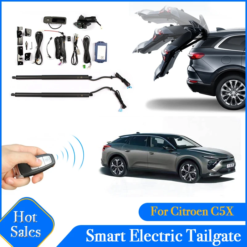 

Car Power Trunk Opening Electric Suction Tailgate Intelligent Tail Gate Lift Strut For Citroen C5X 2021~2024 Special