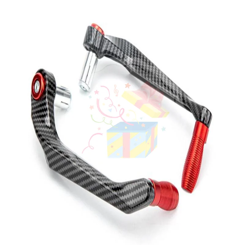 1Pair Motorcycle Die-casting Aluminum Alloy Handlebar Brake Clutch Lever Hand Guard Protector Modification Accessories Handguar