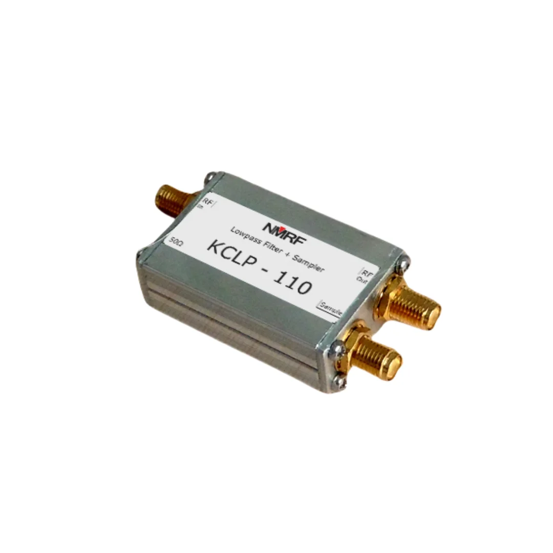 

High-power low-pass filter SMA interface for FM radio transmitter with 40dB sampler