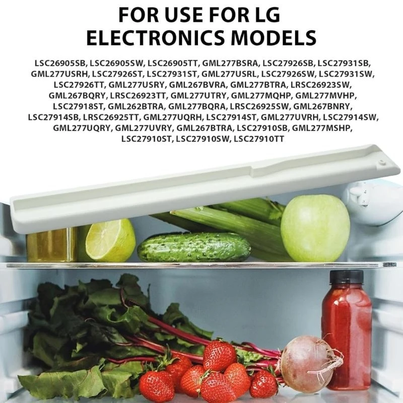 Y5LF Electronics MEA40002601 Refrigerator Drawer Guide Right Side Replacement for LSC26905SB LSC27914SW LSC26905TT