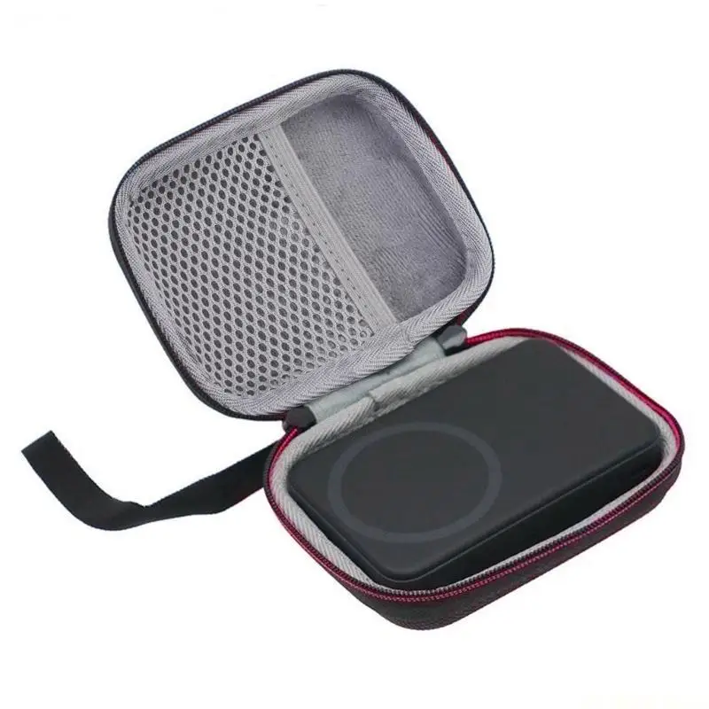 E56B Phone Earphone Data Cable Large Capacity Storage Bag for 15W