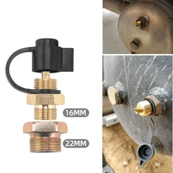 M22 To M16 Take Air Valve Universal Metal Of Truck 2pc Air Tank For Air Intake Joint High Quality Car Accessories Tools