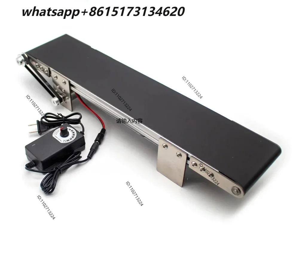 AC 100-240V Metal Desktop Conveyor Belt Small Assembly Line Electric Conveyor Student Friction Experiment Teaching Equipment