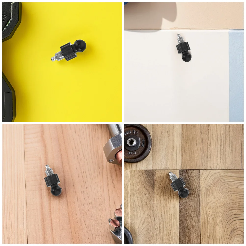 2 قطعة اللياقة البدنية سحب دبوس المقبض الربيع الإصدار رافعة ل مفرغة مدرب بيضاوي الشكل استبدال أجزاء الألومنيوم الصلب الأسود