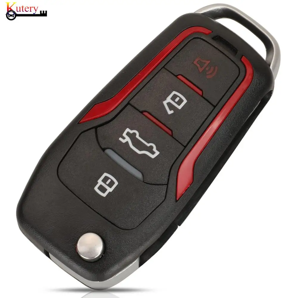 jingyuqin Upgrade Remote Smart Key For Ford Escape Explorer Focus Ranger Mustang Lincoln 315/433Mhz 4D60/4D63 Chip CWTWB1U345