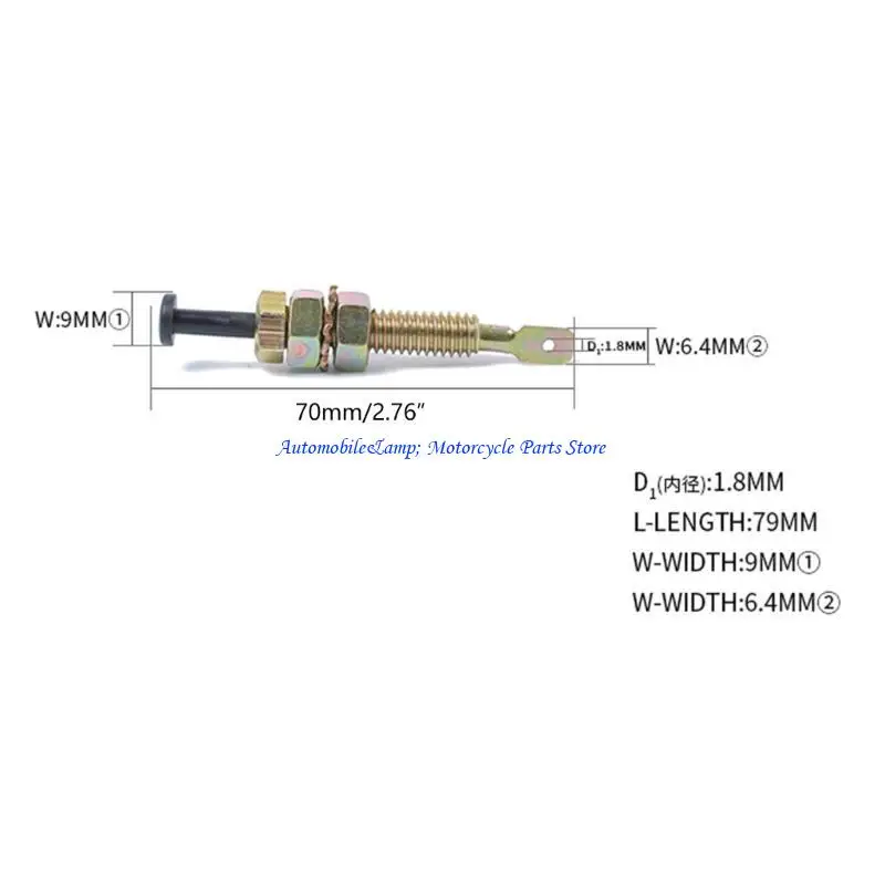 H7BD 2/4PCS Universal Car Wall Door Trunk Light Hood Jamb Pin Switch Bonetsensor