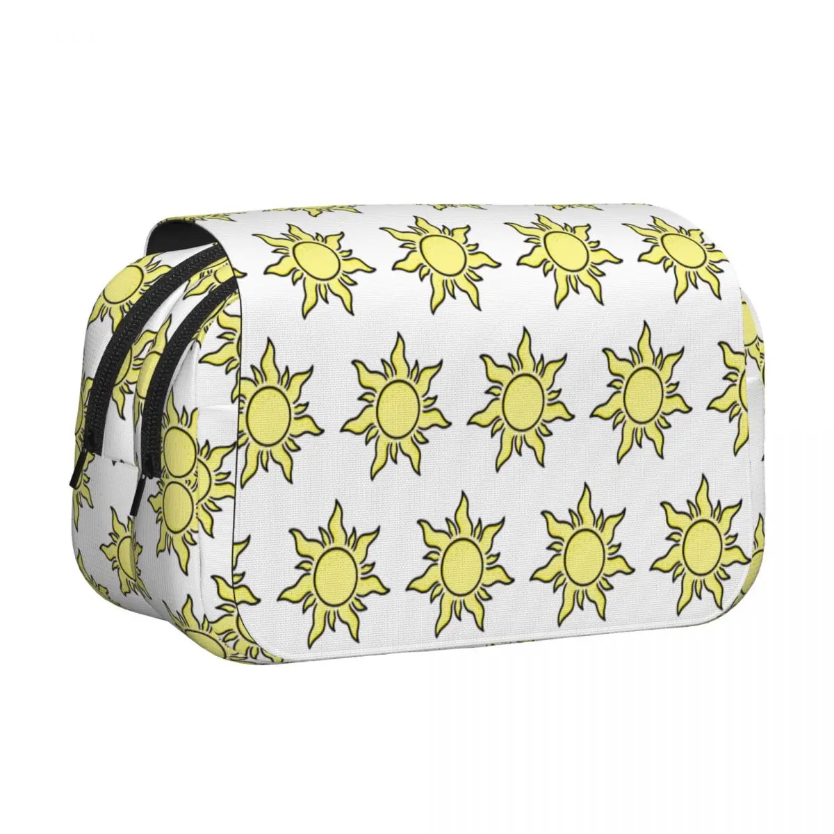 Rapunzel Sun, TangledTangled Pencil Case Pencil Pouch Hard Shell Leather Large Capacity Pen Box Pencil Bag for Kids Gifts